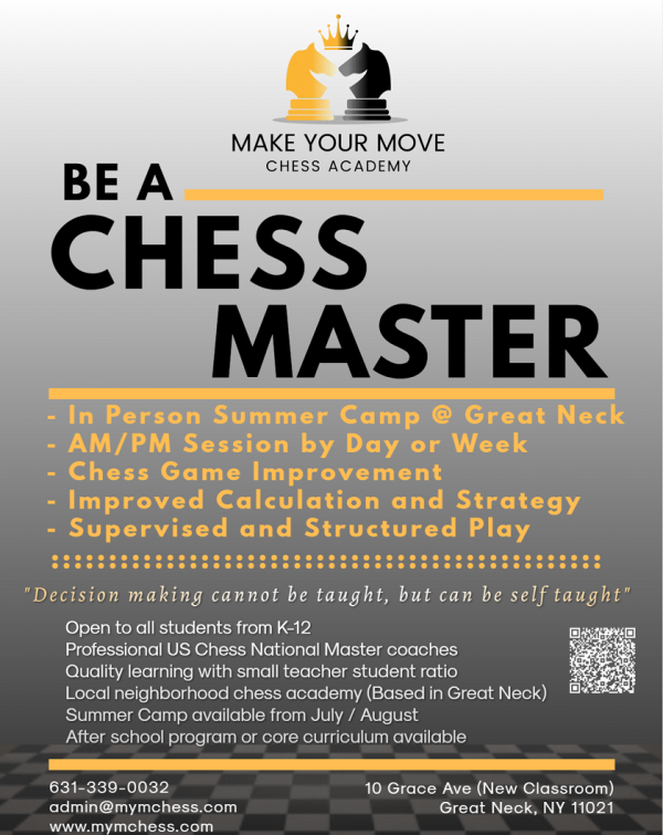 Summer Chess Camp 2023 Make Your Move